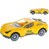 Siku TAKSI AUTOMOBILIS SPORTINIS AUTOMOBILIS TAKSI GELTONOS SPALVOS ŽAISLAI VAIKAMS