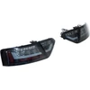 Silbak Rinkinys Lamp Tylnych LED Juodas Smoke AUDI A5 przed liftem 2007-2009