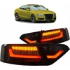 Silbak Rinkinys Lamp Tylnych LED Juodas Smoke AUDI A5 przed liftem 2007-2009