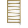 Plaukų džiovintuvas Terma Elektrinis rankšluosčių džiovintuvas ZigZag aukso 50x83,5cm