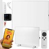 Šildytuvas - Cronos Synthelith Pro CRP-1200TWP 1200W Pilkas su WiFi ir Nuotolinio Valdymo Pultu