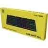 Klaviatūra Hator Hator HTK550US Gravity X TKL Spelu klaviatura ENG