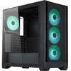 Silentware „Flow 110 A-RGB“ (juodas, grūdintas stiklas)