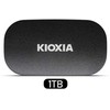 Kietasis diskas Kioxia Exceria Plus G2 Portable 1 TB, Externe SSD - juodas, USB-C 3.2 Gen 2 (10 Gbit/s)