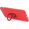 Dėklas Siliconering SILICONE RING HUAWEI P SMART 2021 Raudonas