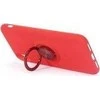 Dėklas Siliconering SILICONE RING XIAOMI MI 11 LITE Raudonas