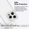 AmazingThing Minimal dėklas skirtas Apple iPhone 16 Pro silikoninis dėklas – skaidrus