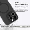 AmazingThing Titan Pro Mag dėklas su Magnetic Ring skirtas iPhone 16 Pro Max – juodos spalvos