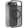 Puro Daylight Magsafe Compatible Silikoninis dėklas for iPhone 17 Air - Translucent Juodas