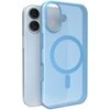 Puro Daylight Magsafe Compatible Silikoninis dėklas for iPhone 17 - Translucent Mėlyna
