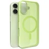 Puro Daylight Magsafe Compatible Silicone dėklas skirtas Apple iPhone 17 – Translucent žalios spalvos
