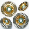 Silver Deimantinis šlifavimo diskas 115 segmentų / sidabrinis 5 mm