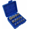 SILVER Galvučių komplektas E-Star dalių 1/4"+3/8"+1/2"E4-E24