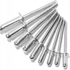 Silver Sidabrinis Sidabrinis Aklosios kniedės 2,4 – 4,8mm 400vnt