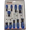 SILVER WKRĘTAKI 14szt. /Sidabrinis