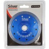 SILVER TARCZA DIAMENTOWA DO GRESU 125x22,2 / Sidabrinis