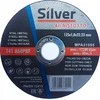 SILVER Sidabrinis Sidabrinis PJOVIMO DISKAS METALUI 125*1,0mm .