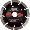SILVER Sidabrinis Sidabrinis DEIMANTINIS DISKAS STONER 125mm SEGMENTINIS