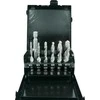 Grąžtas SILVER Sidabrinis Sidabrinis sriegimo grąžtų rinkinys M3-M10 7 vnt.