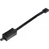 SilverStone 4-pin - 4-pin, 0,1m, Juoda (40165)