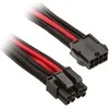 SilverStone ATX / EPS 8-pin - ATX / EPS 8-pin, 0,3m, Juodas-raudona (SST-PP07- EPS8BR)