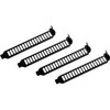 SilverStone SST-Aeroslots-BP PCI Slotblenden, 4 pcs – juodas