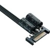 SilverStone SATA 15 kontaktų - SATA 15 kontaktų x3, 1,8m, Juoda (SST-CP06-L)
