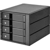 SilverStone SilverStone SST-FS304-12G Externes 3,5-col.-Gehäuse, 4-Bay - juodas