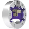 Conspit USB-A Adapteris Spacer, for ARES Wheelbases – sidabrinis