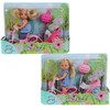 Lėlė – vaikas Simba Evi with a Bike 105730783, 12 cm