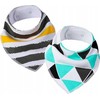 Simed Seilinukas 100% medvilninis seilinukas Šalikas Medvilninis šalikas STRIPES 30-35 cm
