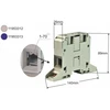 Simet 12903312 2 laidų šynų jungtis 120 mm2 pilka ZSG 1-120.0s 12903312