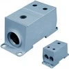 Simet AL / CU platinimo blokas 1 - potencialus 200A pilka - 89792002