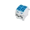 Simet Paskirstymo blokas - atšaka SCB 25-2 Al/Cu 80120 SIMBLOCK mėlynas 81505003