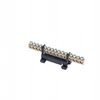Simet Fazinė gnybtų juosta L15 šinai 15 takelių 16mm 400V AC 63A juoda 81702007