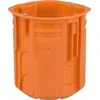 Simet Įleidžiama dėžė 60 mm ypač gilus 80 mm, sujungta su KD71 jungtimi ZV60GFw oranžinė 33335008