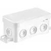 Simet Wall dėžutė 45x40x45mm su integruota riebokšle, savaime užsifiksuojanti FASTBOX&amp;ampHOOK serija balta IP54 NS8 35357106