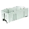 Simet Įleidžiama dėžutė su TS 35 bėgeliu 71x142mm P2kn71x142 (36071206)