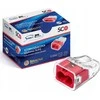 Simet SCP2 plug-in greitoji jungtis - 2 takeliai 4mm 32A/450V - Perfect Quick connector - 100 vnt.