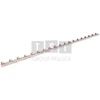 Simet 81998106 Perjungimo šyna - kaištis, 3 fazių 80A, 57 moduliai, 16 mm 81998106