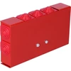 Simet Ugnies dėžutė PIP- 2AN R2x3x4 stačiakampio formos, E90, šakos, matmenys 88x30x166mm, raudona 84622646