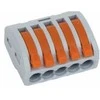 „Simet Universal“ vieno ir kelių laidų kabeliams, 5 takelių 2,5 mm2 24A pilka (ZU-405) (85125000)