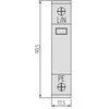 Simet Viršįtampių ribotuvas C 1P 20kA SIMTEC SM20C / 1-275 85101000