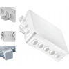 Simet 35404106 Puszka naścienna 90x40x135mm su dławnicą zintegrowaną samozatrzaskowa, bezhalogenowa, seria FASTBOXiHOOK balta IP54 NS9 35404106
