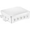 Simet 35404106 Puszka naścienna 90x40x135mm su dławnicą zintegrowaną samozatrzaskowa, bezhalogenowa, seria FASTBOXiHOOK balta IP54 NS9 35404106