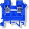 Simet 11521313 2 laidų šynų gnybtų blokas 10 mm2 mėlynas NAUJAS ZSG 1-10.0Nn 11521313