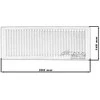 Simota įdėklas OFO003 395x149mm