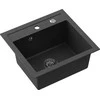 Virtuvinė plautuvė Quadron JOHNNY 110 HCQJ5047CZK, juoda
