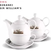 Sir Williams Sir William's Duo ąsotis, puodelis ir lėkštutė x 2