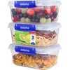 Sistema - Rectangle Klip it Plus 3pack 1L